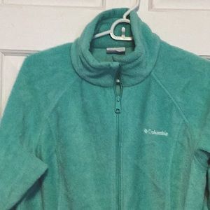 Full zip Columbia polar tech jacket